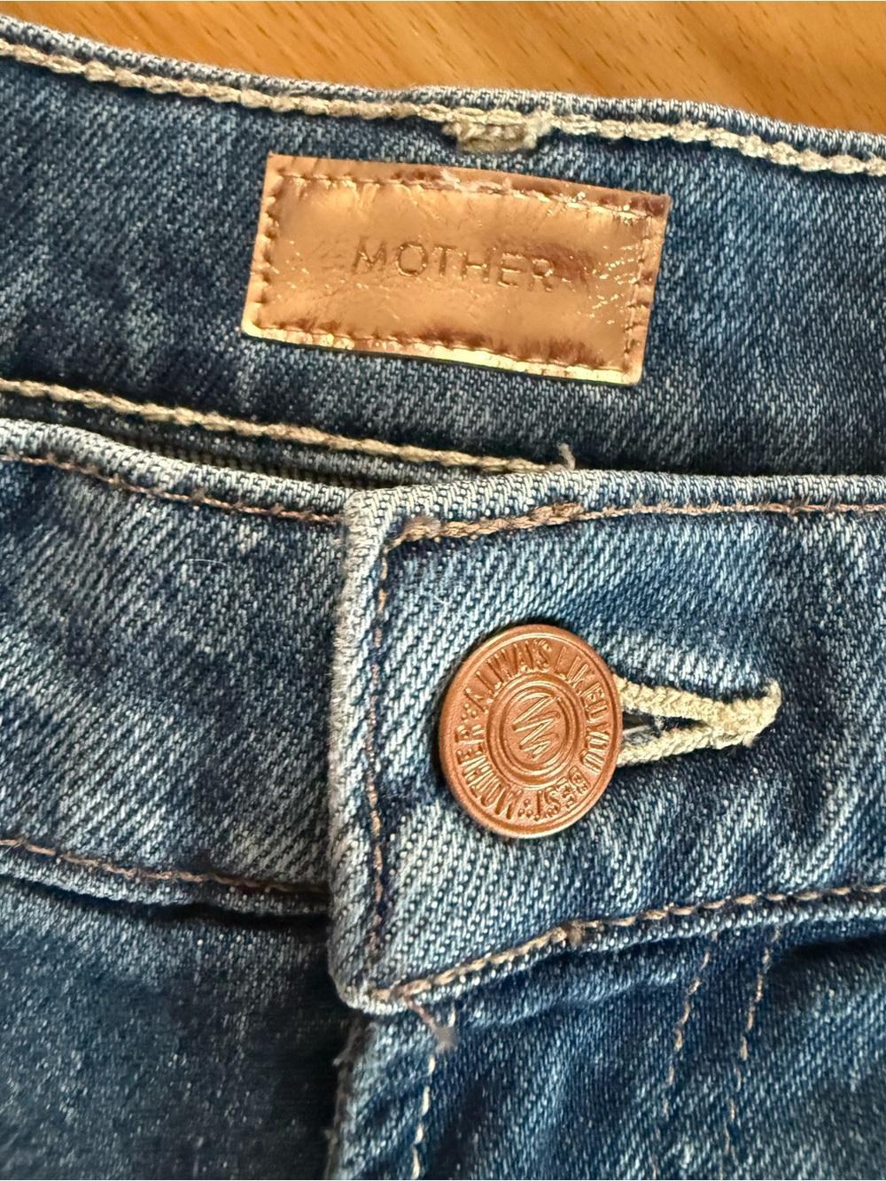 Awesome Mother Denim The Hustler Roller Ankle in High on the Hog - Sz 27 - Picture 3 of 9